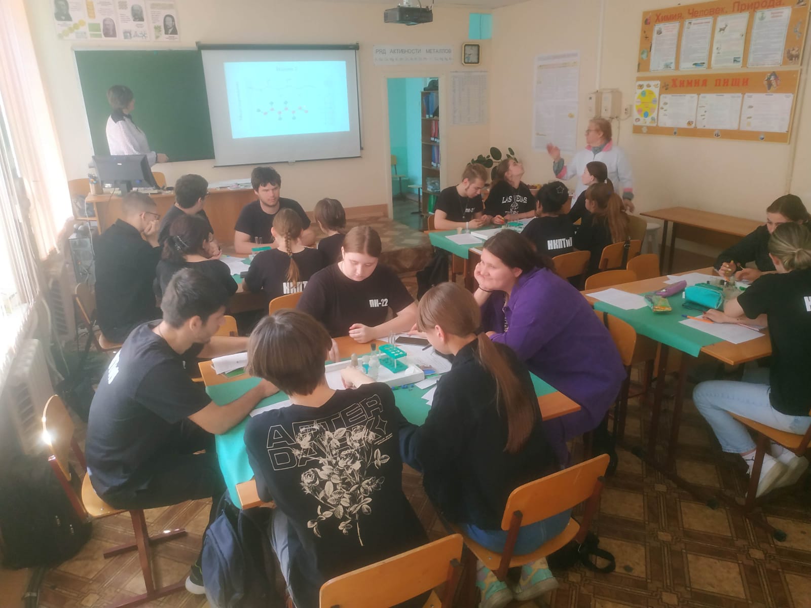 Открытый урок по химии 18.05.2023